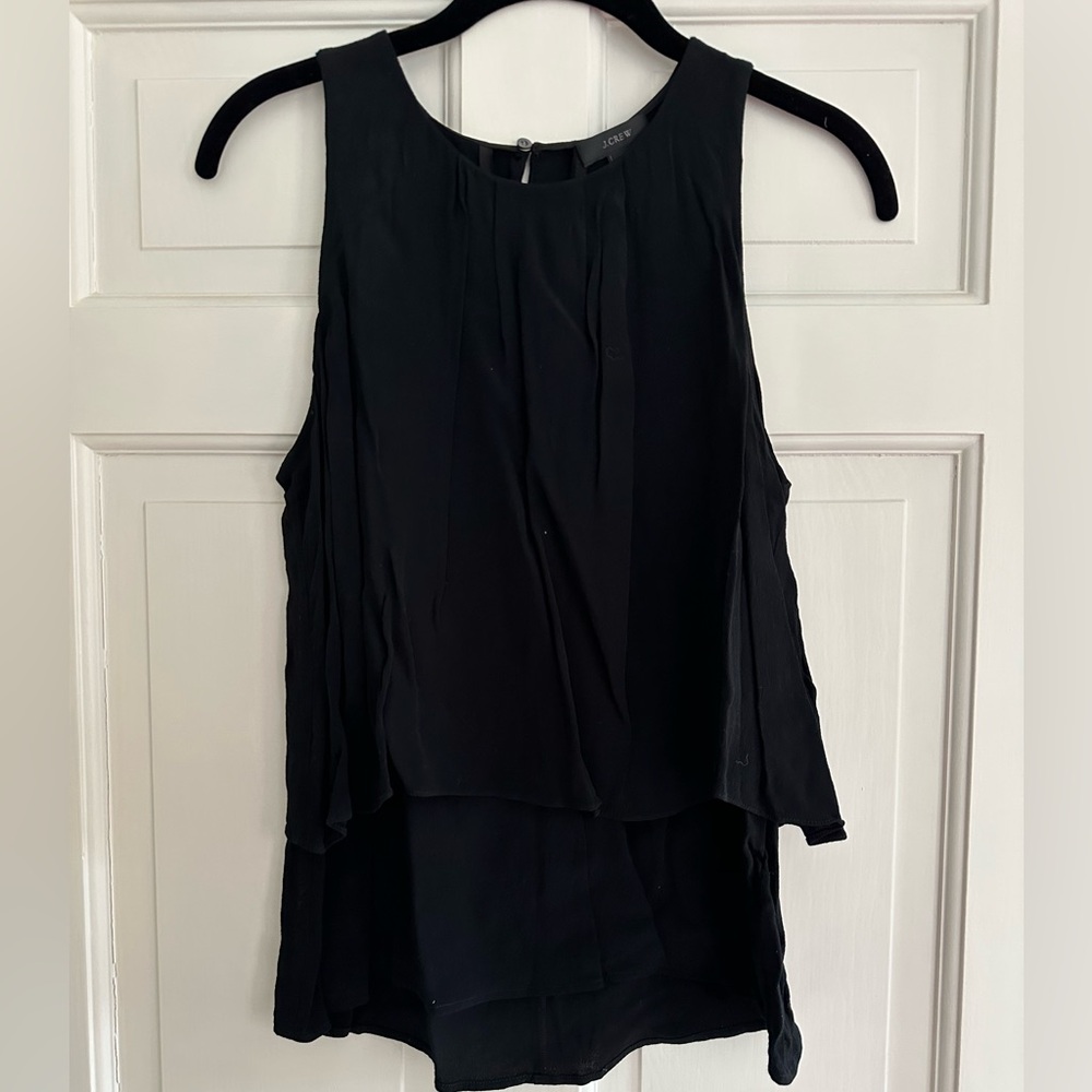 Jcrew crepe tank top
